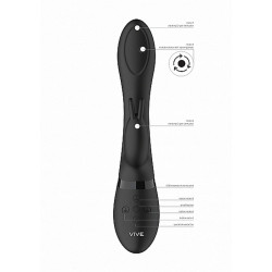 Wibrator króliczek masażer łechtaczki 21cm 10 tryb